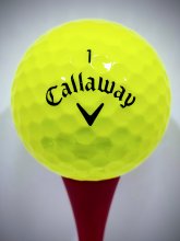 Callaway supersoft 2022 gul golfboll