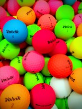Volvik Vivid matt tour golf balls