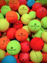 Wilson Staff DX2 SOFT Matt Färgade golfbollar