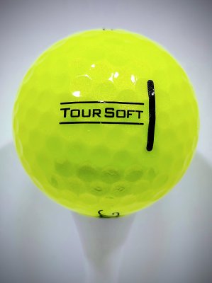 Titleist Tour Soft 2023 gula golfbollar